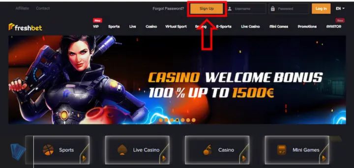 FreshBet Casino Spilsamling