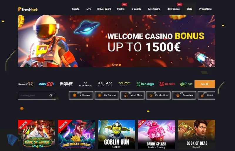 FreshBet Casino anmeldelse 